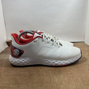G/Fore MG4+ Mens Golf Shoes Size 9 Camo Accent Poppy Colorway Waterproof